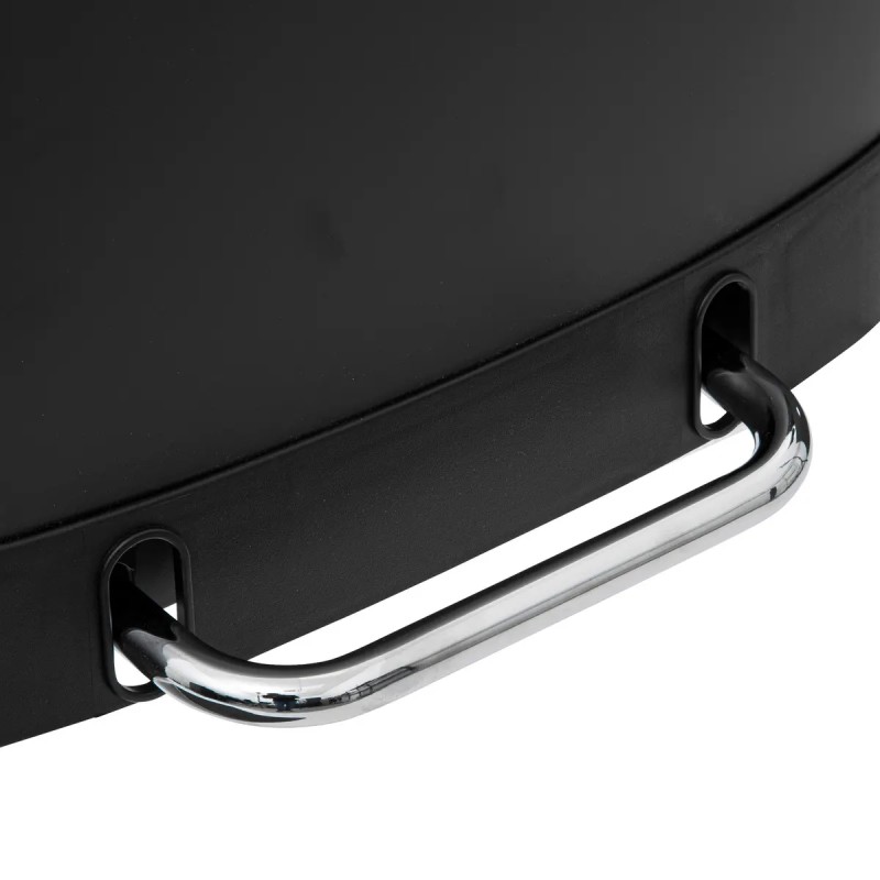 Poubelle À Pédale Ariane 50 L Noire Five