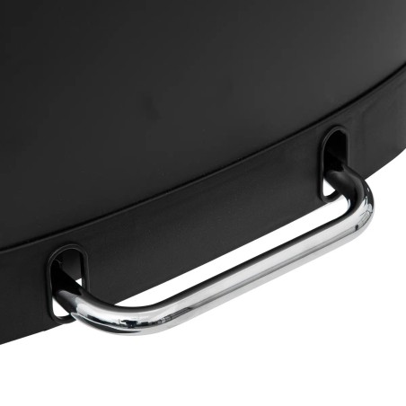 Poubelle À Pédale Ariane 50 L Noire Five