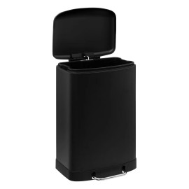 Poubelle À Pédale Ariane 50 L Noire Five 2