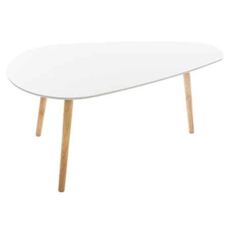 Lot de 2 tables basses Mileo Blanche - Atmosphera