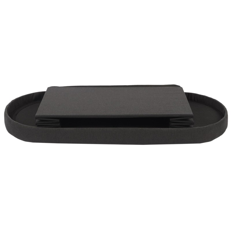 Coffre banc pliable Noir Home Deco Factory