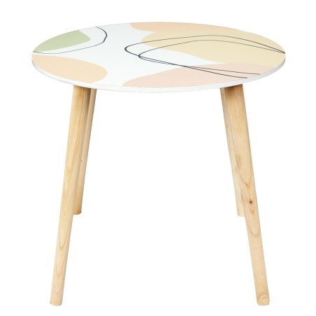 Lot de 2 tables gigognes Poésie Multicolore Home Deco Factory