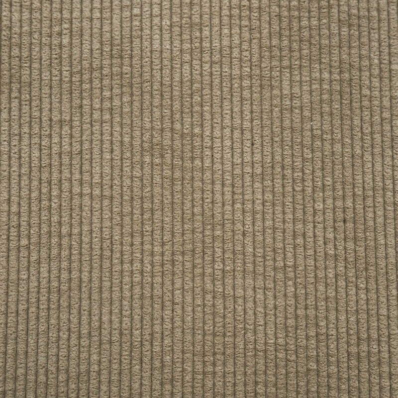 Fauteuil En Velours Moana Beige Atmosphera