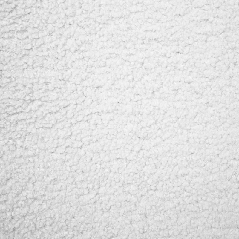 Fauteuil Chiara Bouclette Blanc Atmosphera