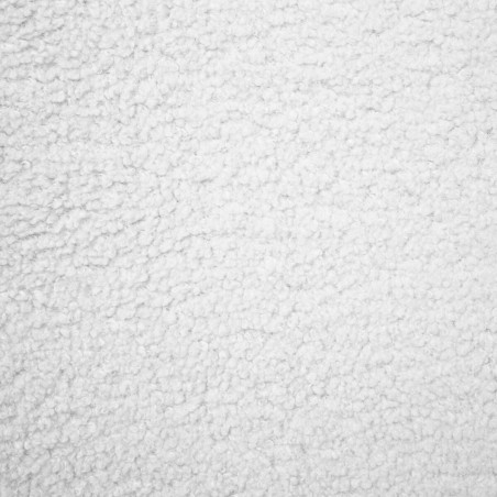 Fauteuil Chiara Bouclette Blanc Atmosphera