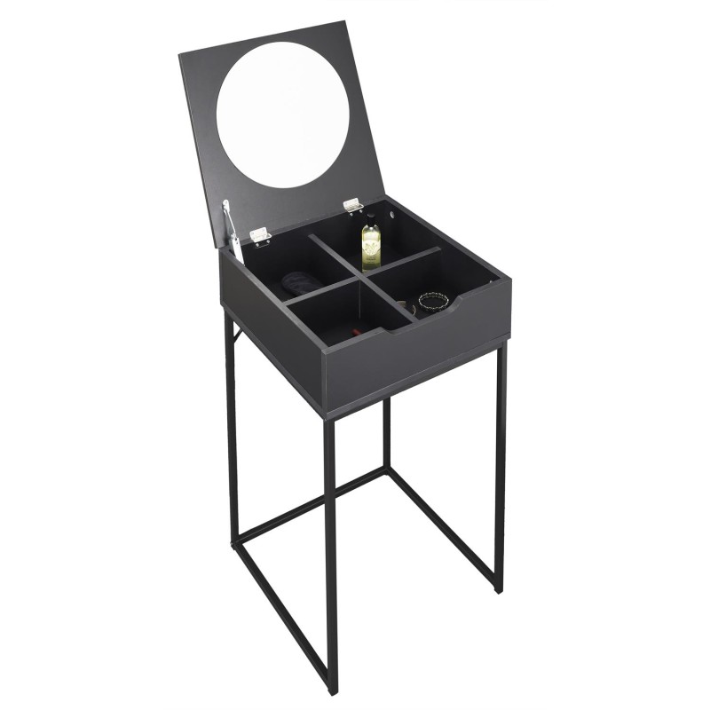 Coiffeuse Abbott Noire Home Deco Factory