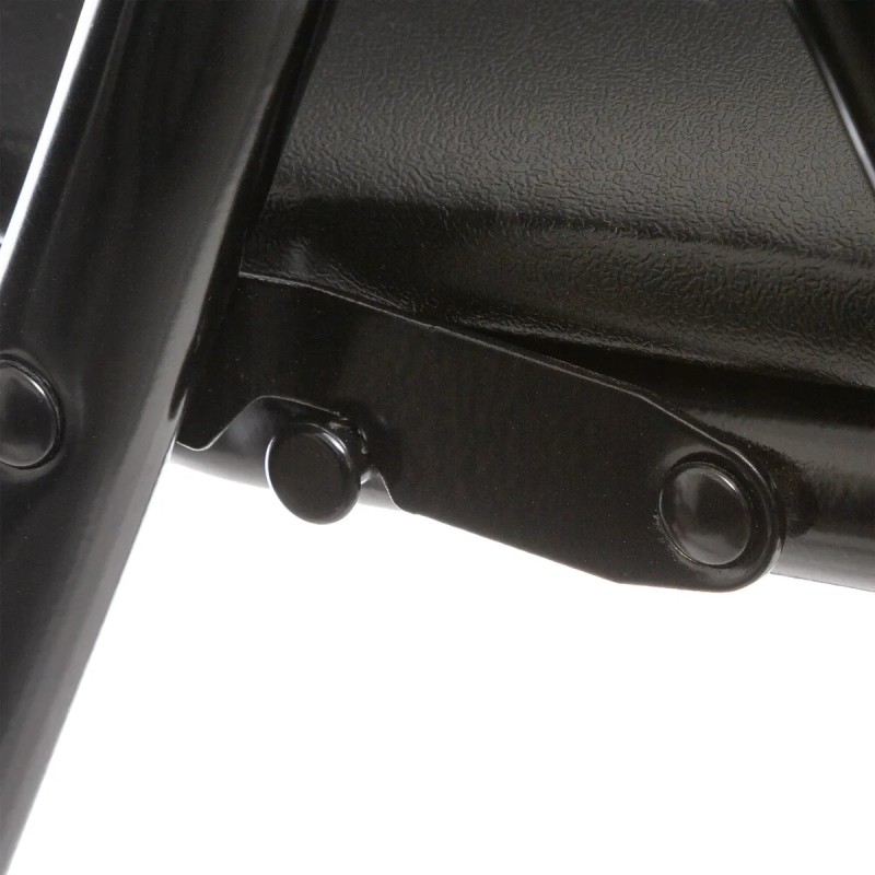 Chaise pliante PVC Noire - Five