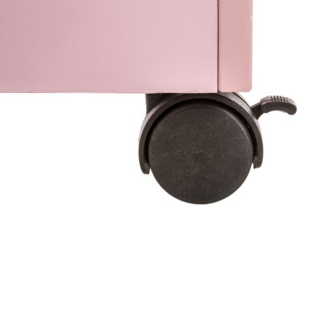 Coffre De Rangement Roulettes Rose - Atmosphera For Kids