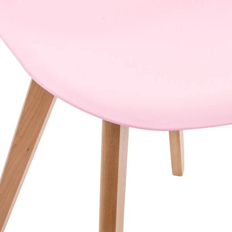Chaise Pour Enfant Simple Rose - Atmosphera For Kids