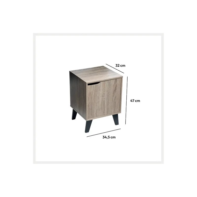 Table De Chevet Mix N Modul Ceda Beige Five