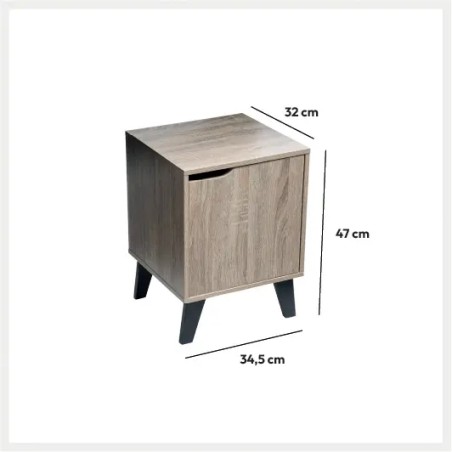 Table De Chevet Mix N Modul Ceda Beige Five
