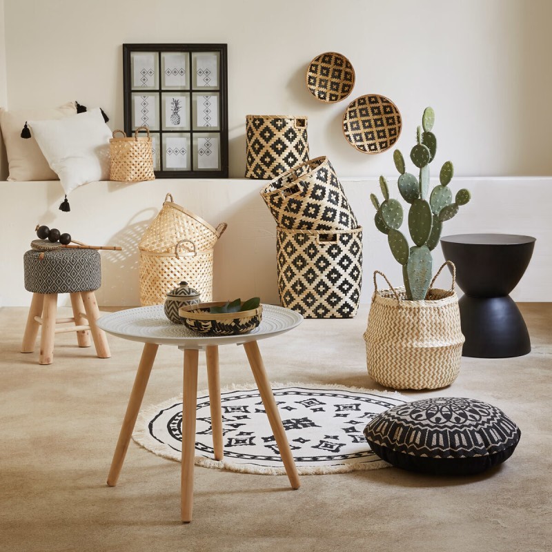 Tapis Rond Nomade D 90 Multicolore Atmosphera