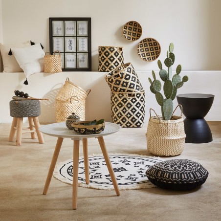 Tapis Rond Nomade D 90 Multicolore Atmosphera