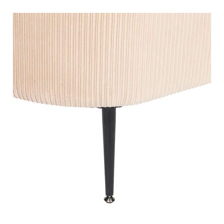 Banc Coffre En Velours Solaro Beige Atmosphera