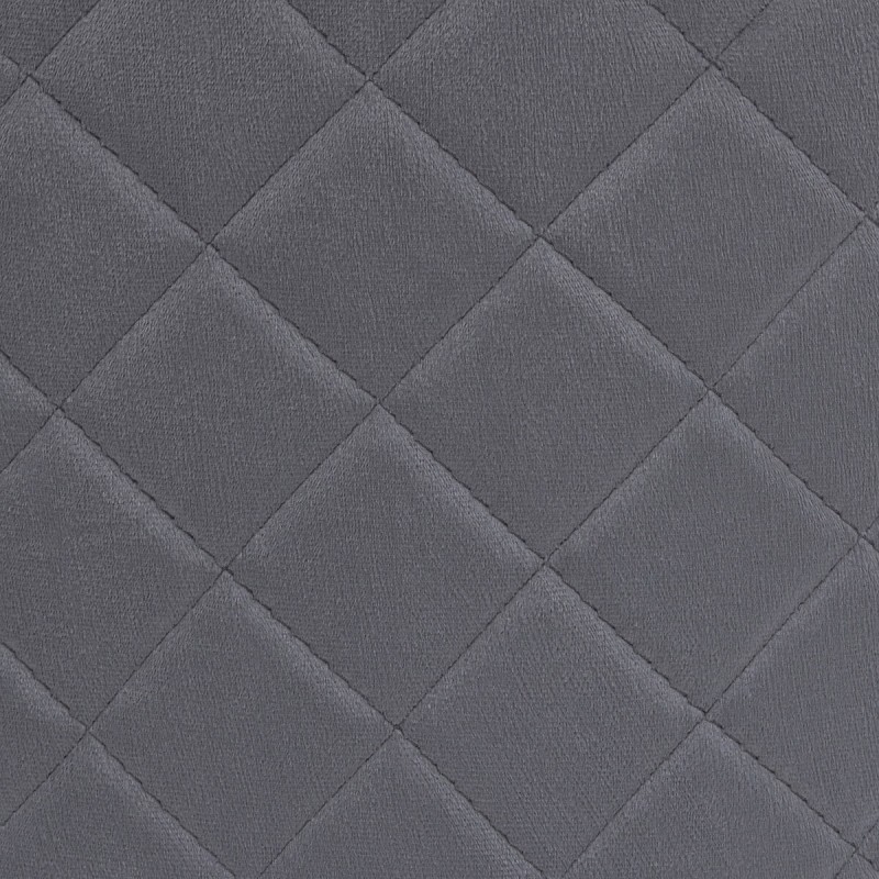 Chaise Hauteur Îlot Slano En Velours Gris Atmosphera