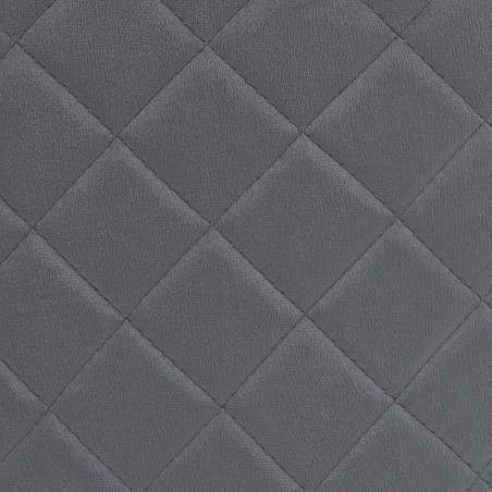 Chaise Hauteur Îlot Slano En Velours Gris Atmosphera