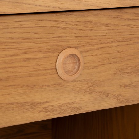 Table De Chevet Charlie Marron Atmosphera