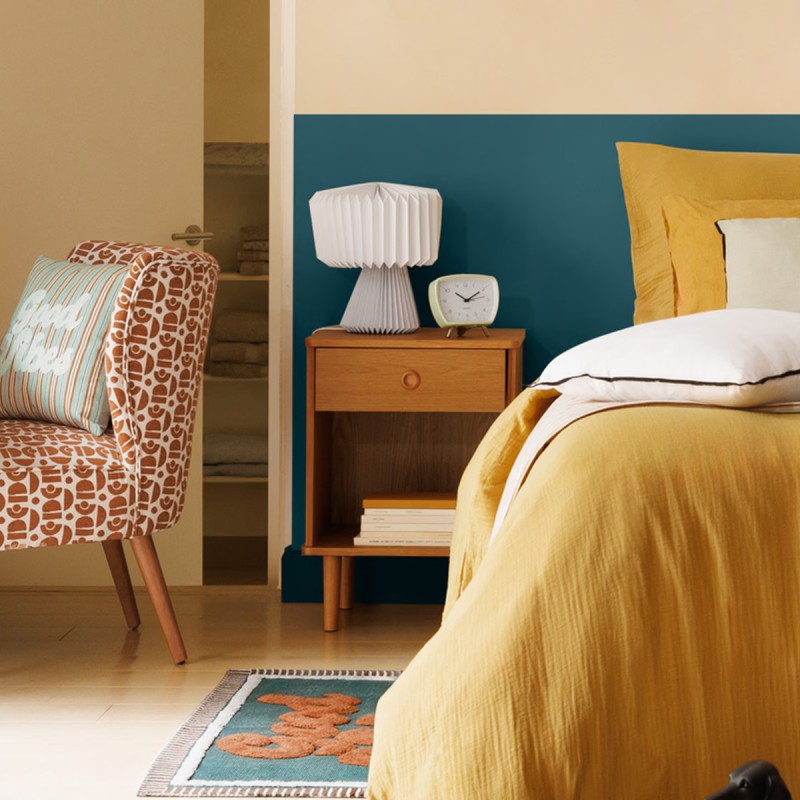 Table De Chevet Charlie Marron Atmosphera