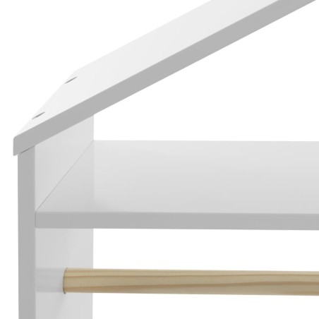 Penderie Pour Enfant À Roulettes Blanc Atmosphera For Kids