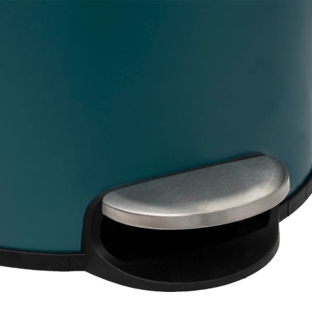 Poubelle À Pédale Modern 30 L Bleu Petrol - Five