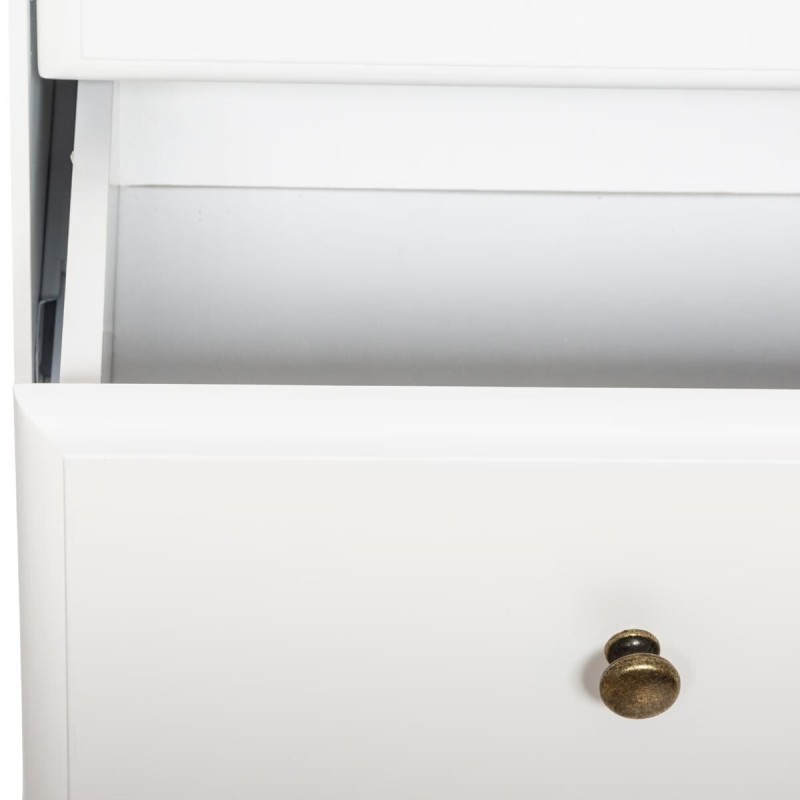 Chevet 1 tiroir Solen Blanc Atmosphera