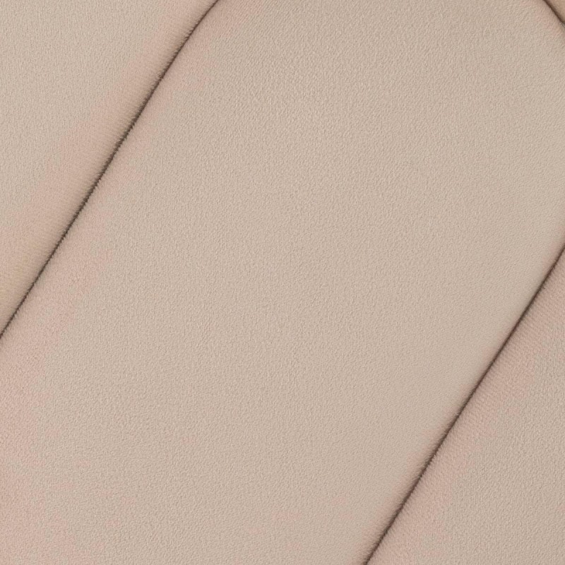 Pouf En Velours Bolan Beige Atmosphera