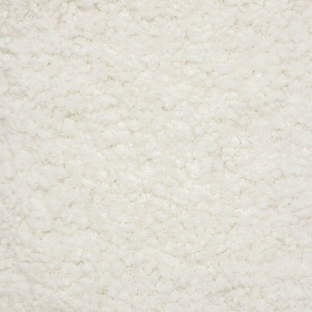 Tabouret D'appoint Inuit bouclette Blanc Atmosphera