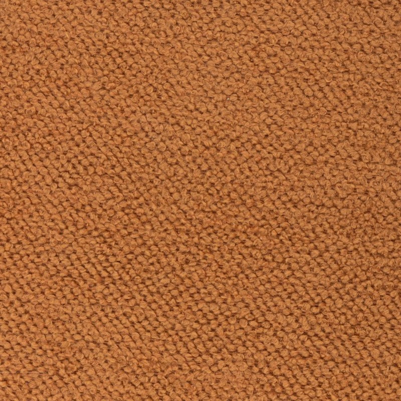 Pouf Amea Bouclette Rusty Ambre Atmosphera