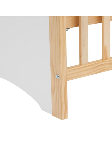 Lit bébé Dodo Nuage 60x120 Beige Laïba Kids