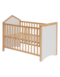 Lit bébé Dodo Nuage 60x120 Beige Laïba Kids 2