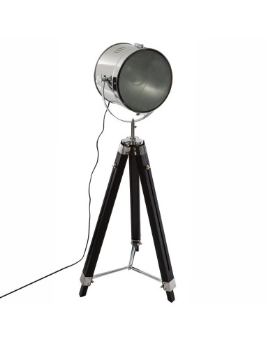 Lampadaire trépied Ebor H 152 Noire Atmosphera