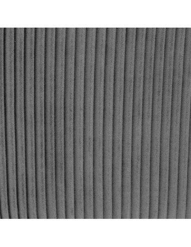 Banc Coffre Solaro En Velours Gris Atmosphera