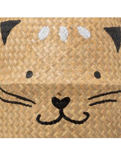 Panier Pliant Enfant En Roseau Chat D 35 Atmosphera For Kids 2
