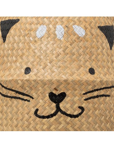 Panier Pliant Enfant En Roseau Chat D 35 Atmosphera For Kids