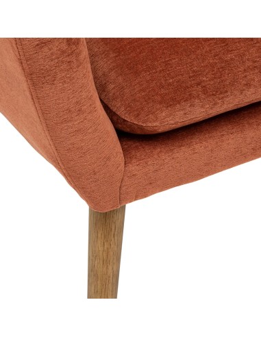 Fauteuil De Salon Sinel chenille Ambre Atmosphera