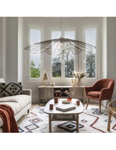 Fauteuil De Salon Sinel chenille Ambre Atmosphera 2