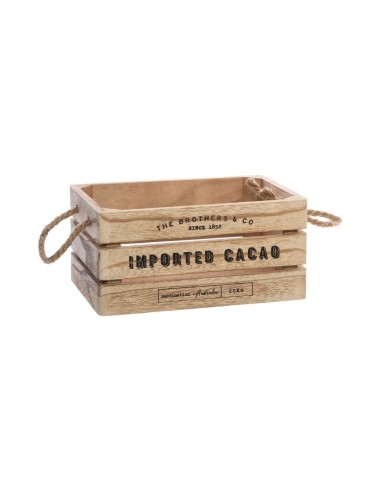 Lot De 3 Cagettes De Rangement Denys Naturel Atmosphera