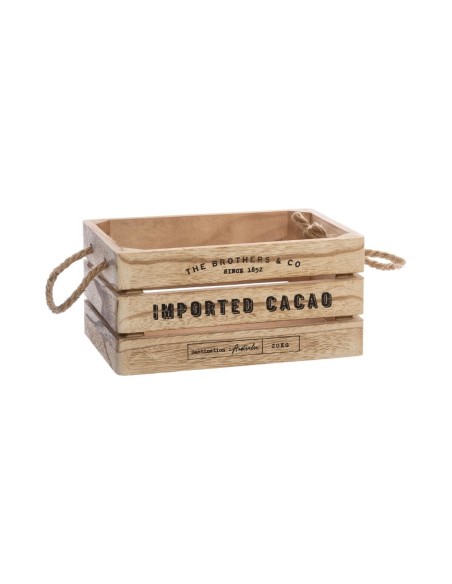 Lot De 3 Cagettes De Rangement Denys Naturel Atmosphera