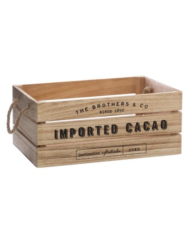 Lot De 3 Cagettes De Rangement Denys Naturel Atmosphera