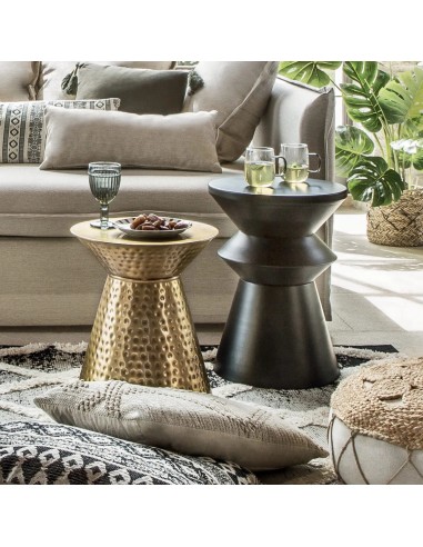 Table Café Totem Sohan Noire Atmosphera