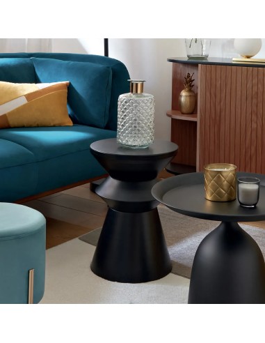 Table Café Totem Sohan Noire Atmosphera