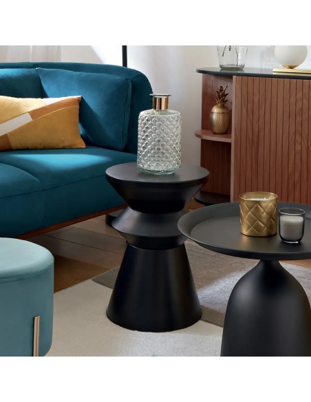 Table Café Totem Sohan Noire Atmosphera