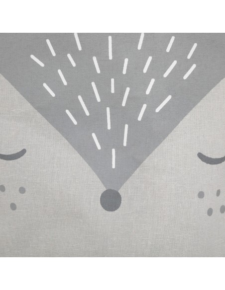 Bac à jouets renard H50 Gris Atmosphera For Kids