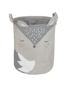Bac à jouets renard H50 Gris Atmosphera For Kids