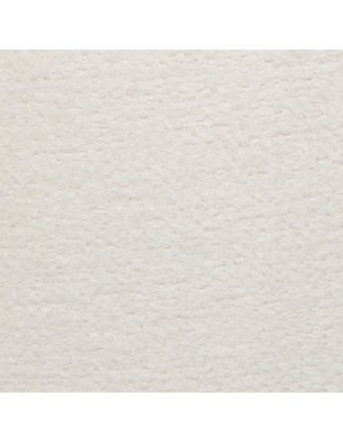 Pouf Bouclette Amea Blanc Atmosphera