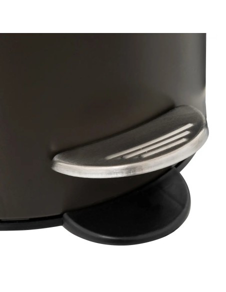 Poubelle à pédale Trio 3L Noire Five