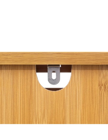 Meuble 4 Tiroirs Sicela En Bambou Marron Five