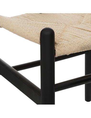 Fauteuil de dîner Priam Noir Atmosphera