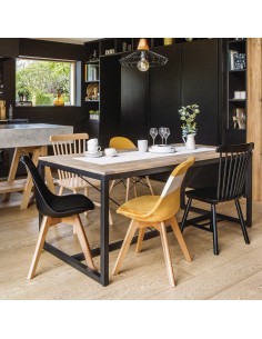 Chaise En Bois Isabel Naturel Atmosphera 2