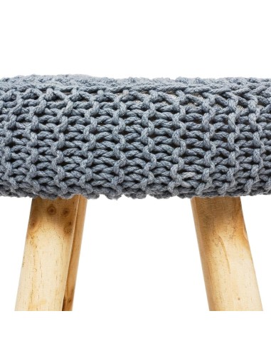 Tabouret D'appoint Suzette Gris Atmosphera